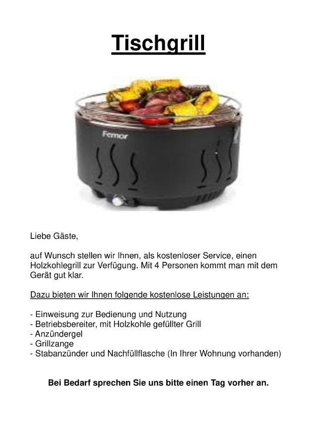 Ferienwohnung Hering 比苏姆 外观 照片